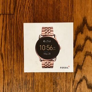 Fossil Q Smartwatch in Rose Gold